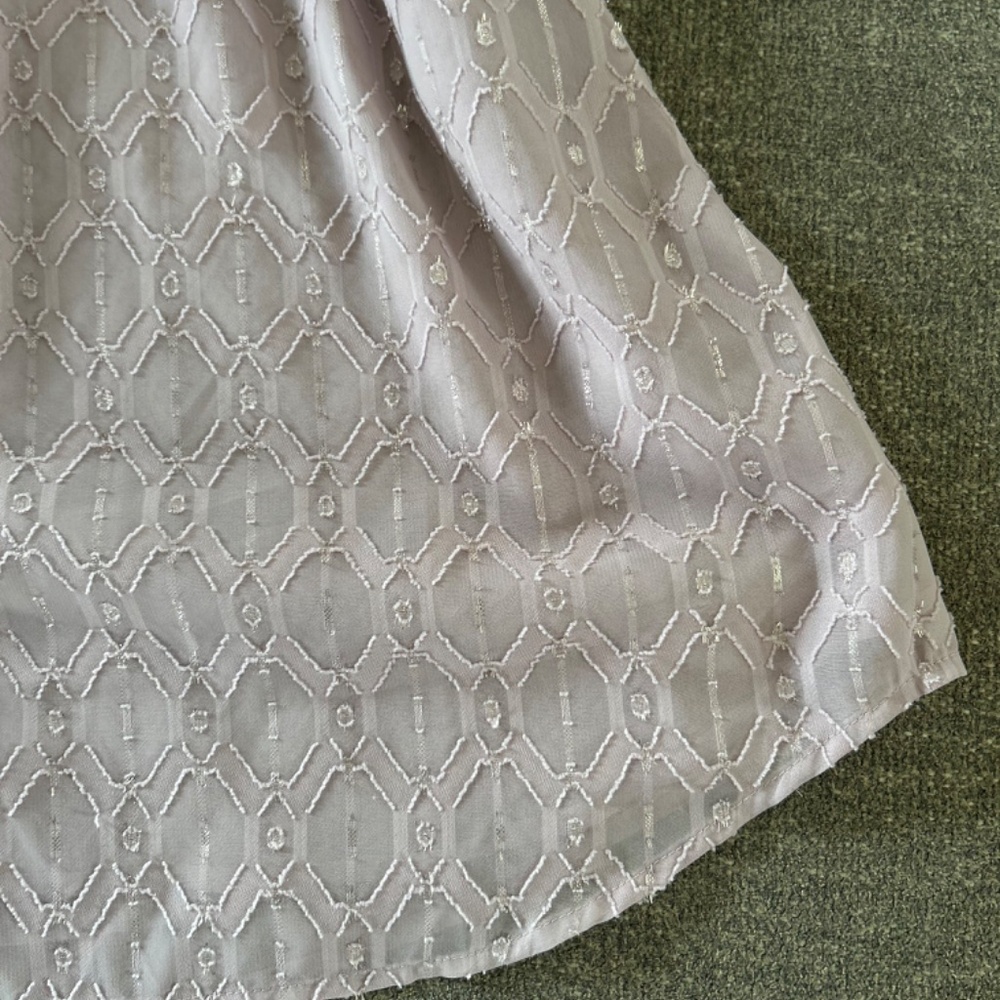 🌺Beautiful Lavender Flutter Sleeve Fancy Top - Picture 8 of 13